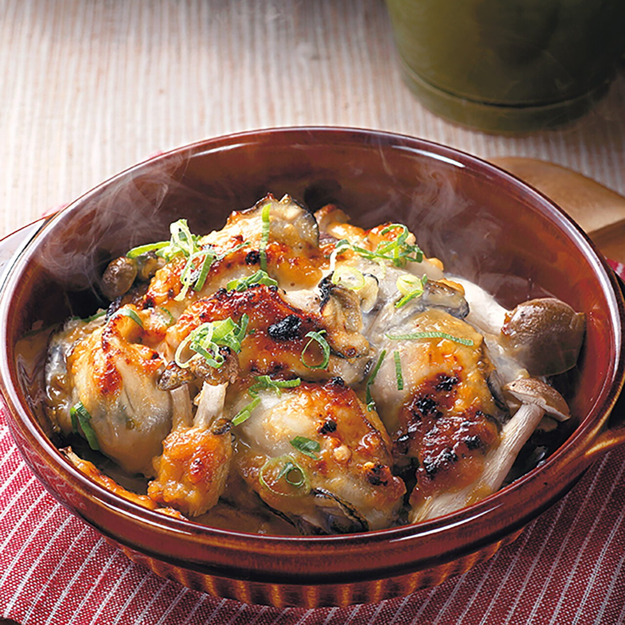 牡蠣のマヨ味噌焼き