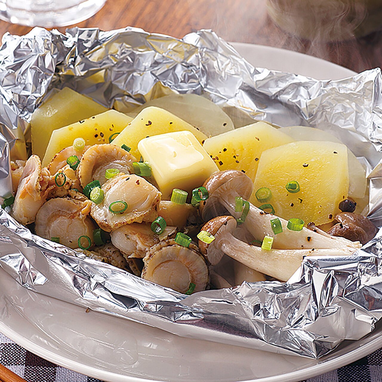 ほたてのバターホイル焼き