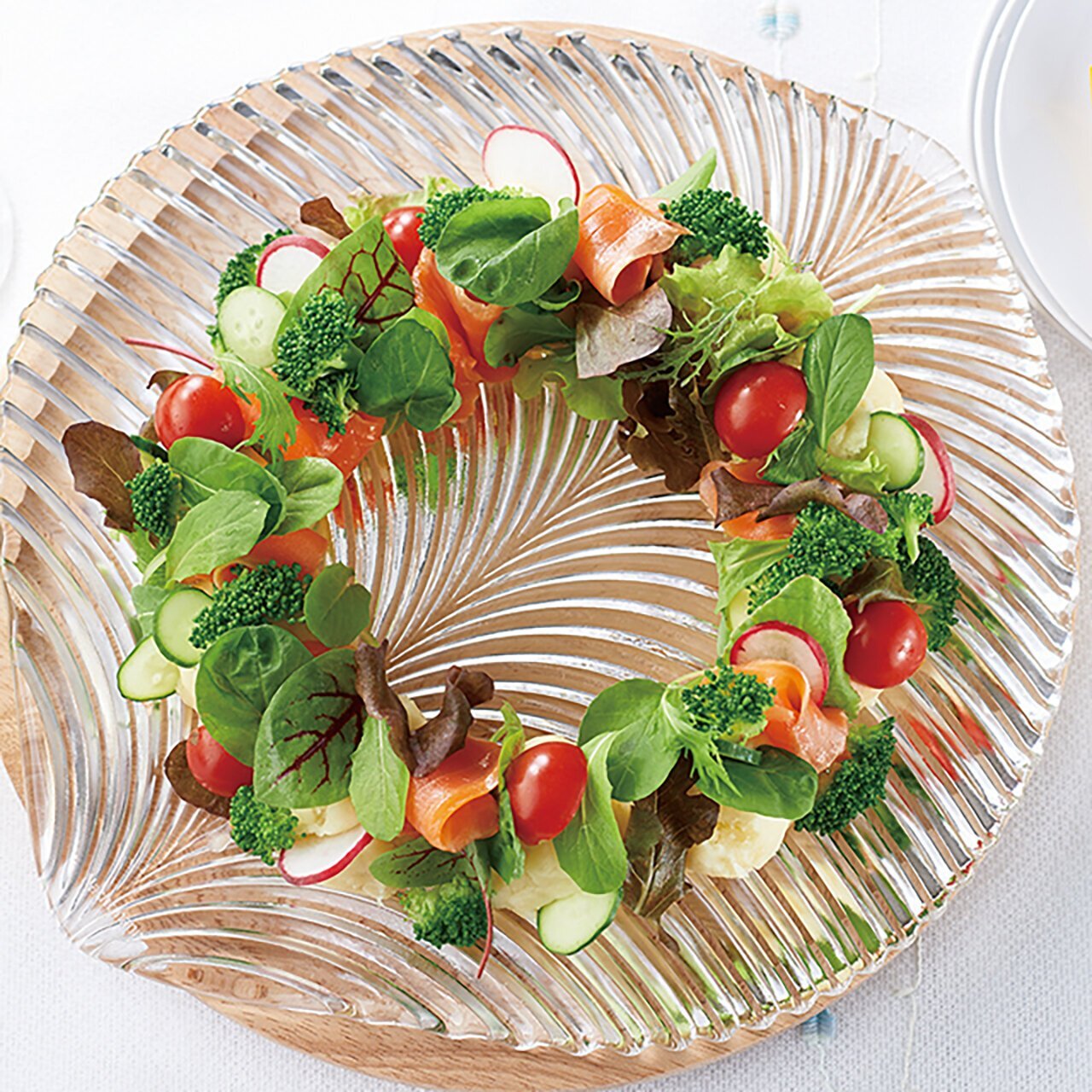 主役になるリースサラダ