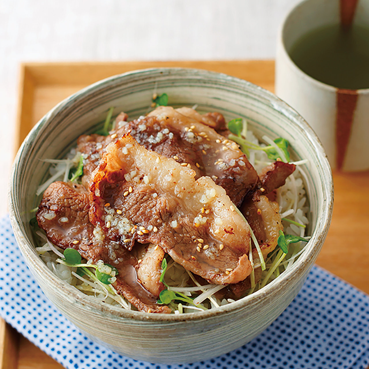 塩ダレ焼肉どんぶり