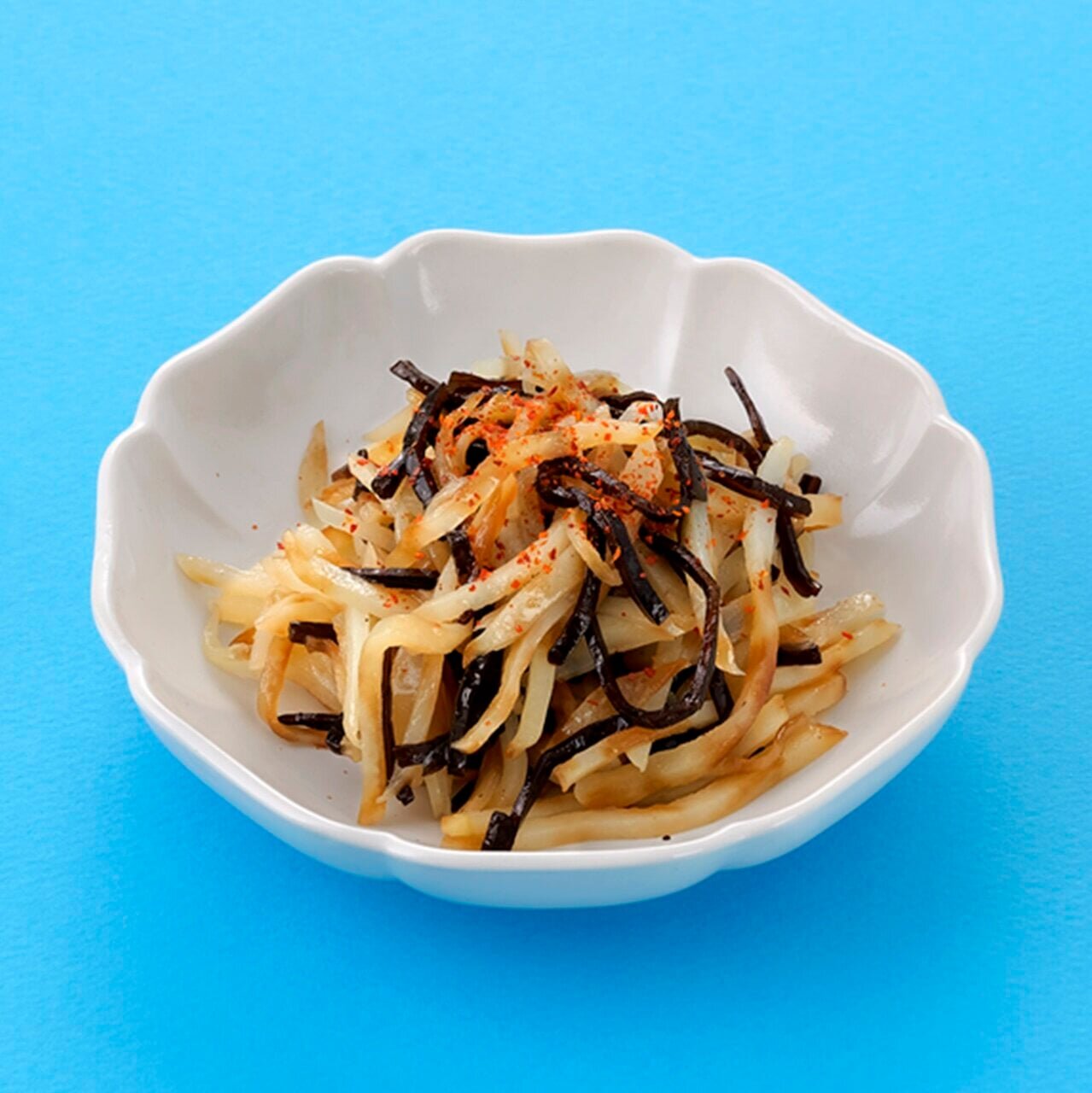 塩昆布と千切りじゃがいもの炒め物 