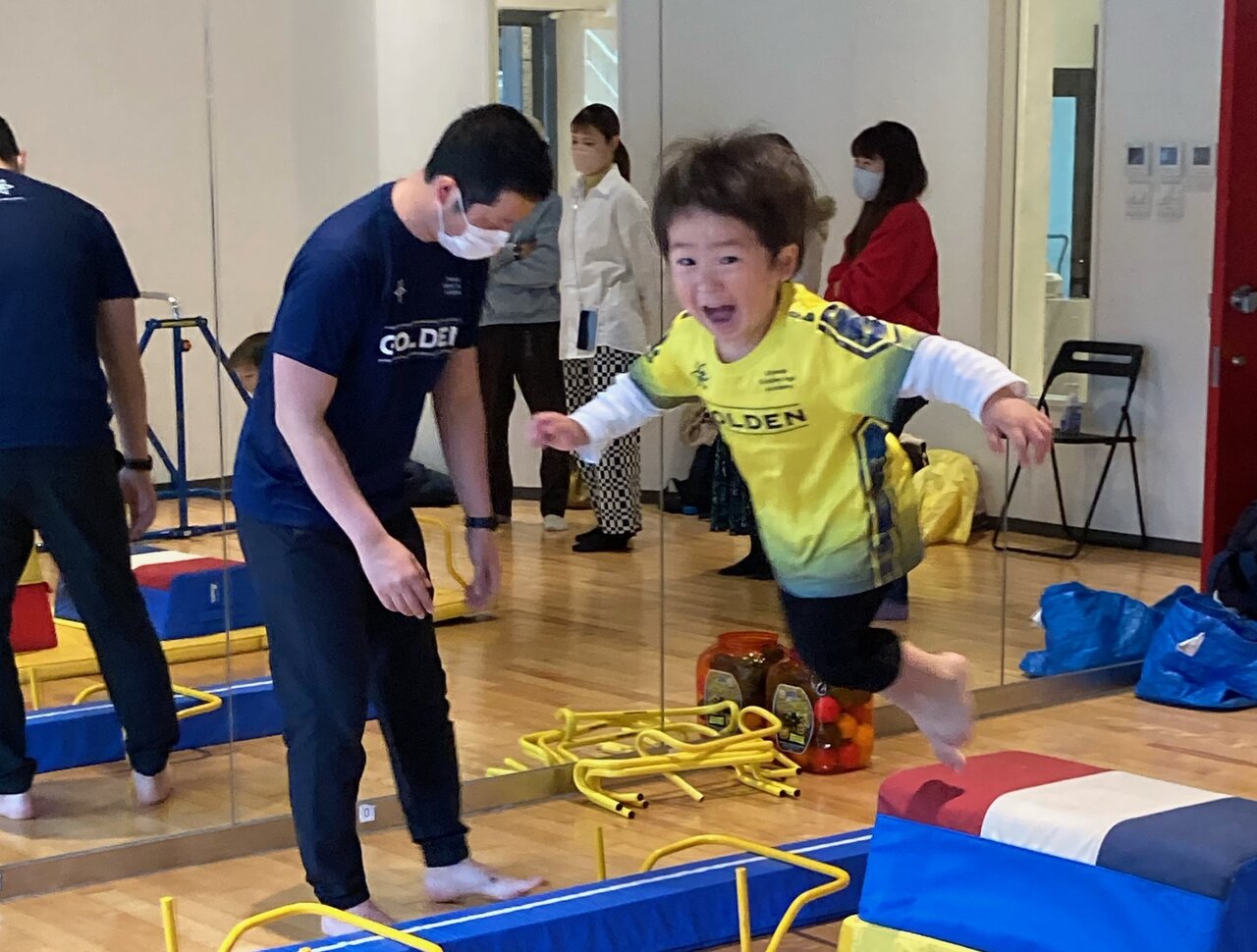 【運動教室】チャレンジ精神！