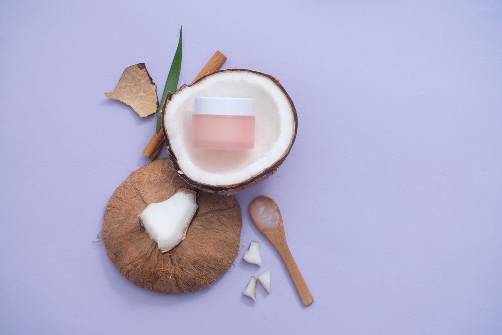 ココナッツとクリーム