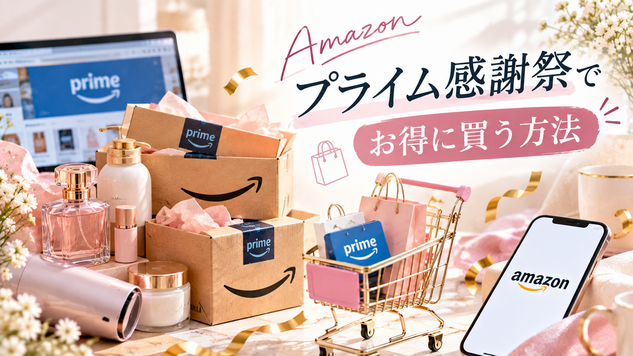 Amazonプライム感謝祭でお得に買う方法