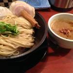 深草　限定の海老つけ麺　＆　まぜそば　「頑固麺」　【ガッツリ麺】