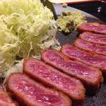 先斗町　揚げ時間は30秒！レア牛カツの「京都　勝牛　先斗町本店」　　【グルメ】