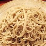 市役所近く　蕎麦激戦区のビブグルマン獲得店「石臼挽き十割蕎麦　ろうじな」【麺類】