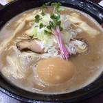 今出川　新進気鋭の濃厚ラーメン「麺処　雁木」【ラーメン】
