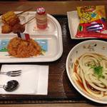 京都駅ポルタ　子連れでランチ♪　「串かふぇ凡々屋」