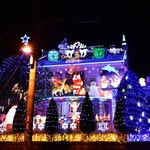 宇治折居台　スケールが違う！クリスマスムードを華やかに演出するイルミネーションのお宅【まち】