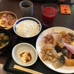 【京都駅前】京都らしさを演出した引き上げゆば付朝食バイキング☆「京都銀ゆば」【朝食】【ダイニング】