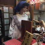 【祇園】マネキンがお出迎え！外国人客に大人気！！異彩を放つ名店はテイクアウトが狙い目☆お好み焼き「壱銭洋食（いっせんようしょく）」