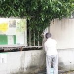 【珍スポット】京都市立高校に湧く防災用水という名の名水！ご近所さんも続々と☆「銅駝（どうだ）美術工芸高等学校」【鴨川二条】