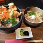 とり天と自家製うどんの絶妙な組み合わせ「衣笠 ぜん」＠金閣寺からすぐの巻っす