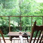 伏見稲荷＊エスプレッソバーの次はグリーンを見渡すくつろぎカフェ「Vermillion cafe（バーミリオン カフェ）」【開店】