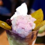 期間限定！食べるのがもったいほど美しい紫陽花パフェ♡「伊藤久右衛門」