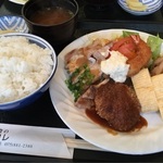 住宅街に佇む洋食店。欲張りワンプレートで満足「洋食のチコレ」＠蚕の社の巻っす