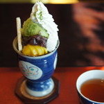 抹茶パフェが美味し～い♪ 秀吉や家康も訪れた京都を代表する茶屋「通圓　宇治本店」