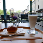 水辺が気持ちいい～♪老舗京菓子店のコラボカフェ！「一之船入　あんカフェ　ル・プティ・スエトミ」