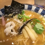 人気海鮮居酒屋の新店舗！上品な旬華そばを堪能！「春夏秋冬 ざこや 」＠烏丸三条の巻っす
