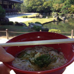 【世界遺産・天龍寺】嵐山を借景とした名庭で食べる無料絶品そうめん！朝活で座禅会へGO！！「天龍寺・暁天講座」