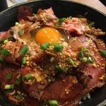待望のローストビーフ丼が期間限定で登場！レギュラーメニュー化希望！「伝説のすた丼屋　河原町三条店」