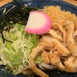鷹のツメの辛味がクセなる上品な京うどん「京めん処 さくら庵」＠平野神社の巻っす