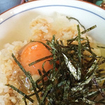 地卵玉子を使った濃厚玉子かけごはん！「はんじ」＠大原の巻っす