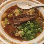 トロトロの角煮がのった名物あんかけラーメン！一乗寺の人気店が京田辺で復活！「スケアクロウ天宝（てんほう）」