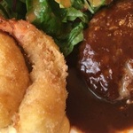 定番のハンバーグ＆エビフライ！正統派の老舗洋食店「グリル 生研会館 」＠下鴨神社そばの巻っす