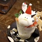 今年のクリスマスは「古書と茶房 ことばのはおと」の「にゃんこパフェ」はいかが？【カフェ】