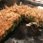 風情ある柳小路でこだわりの九条ねぎ焼きはいかがですか？「京風お好み焼き　喜の屋」