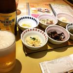 【京都四条烏丸】選べる京のおばんざいでチョイ呑み！オフィス街で通し営業がうれしい☆「京菜味のむら」