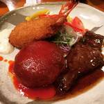 【京都人気洋食】地元民に絶大な人気のハンバーグ！レトロな雰囲気でコスパよし☆「はせがわ」【北大路】