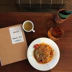 ”街中ヒーリングプレイス” 河原町の隠れ家で本格パスタランチ★タイムピースカフェ（Timepeace Cafe）【河原町】
