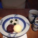 京都おすすめ和スイーツ｜美味さ絶妙＊斬新あんみつ＊茶ろん たわらや【西陣カフェ】