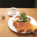 喫茶六花★拘りコーヒーにたっぷり野菜に京都の愛されモーニング【知恩院前】