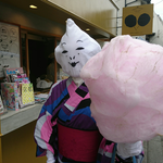 【京都の綿菓子】特大ふわっふわ綿菓子のお店♪ とっても大きくて可愛い♡【JEREMY & JEMIMAH 祇園店】安井金比羅宮のすぐ近く『最先端星人の京都探索』