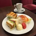 文化財の元銀行を活用した「前田珈琲 文博店」ブランチにも◎、ボリューム満点限定モーニング