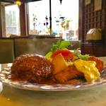 売切御免★喫茶ハンバーグの革命児★「Cafeジュネス」【北白川】