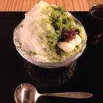 【祇園】料理旅館「美山荘」プロデュース 和バルOKU（オク）★淑やか気分で抹茶かき氷