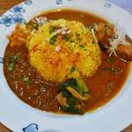 スパイスとダシのバランスも抜群！合いがけもＯＫ！「カレー屋　asipai（アジパイ）KYOTO」