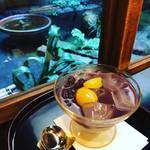 秋美味し！明治創業の老舗京銘菓☆駆け込み10月の琥珀流しでほっこり「大極殿本舗 六角店 栖園（せいえん）」【烏丸六角】