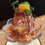 【期間限定】秋の味覚＊モンブランティラミスパフェ＊「からふね屋珈琲店 竹田店」【伏見区】
