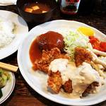 【京都ランチめぐり】国宝展帰りにアットホームな洋食が人気！大ぶりカキフライがうれしい☆「本町亭」【京都国立博物館スグ】