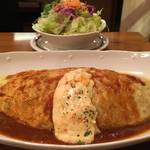 京都の人気オムライス店｜旨辛やみつき！インディアンオムライス＊くるみ【新京極】