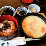 【京都ランチめぐり】有名和菓子店の京風白味噌雑煮ランチ！ほかほか御赤飯付で美味☆「一乗寺中谷」