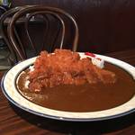 『京都喫茶店のB級グルメ』THE男飯のダイナミックカツカレー＊キャンティ【烏丸御池】