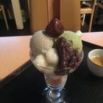 【祇園カフェ】きなこアイスを使った名物パフェ☆祇園 きなな 本店