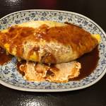 京都西陣で愛される洋食喫茶｜デミソースのオムライス「フレスコ」【西陣】